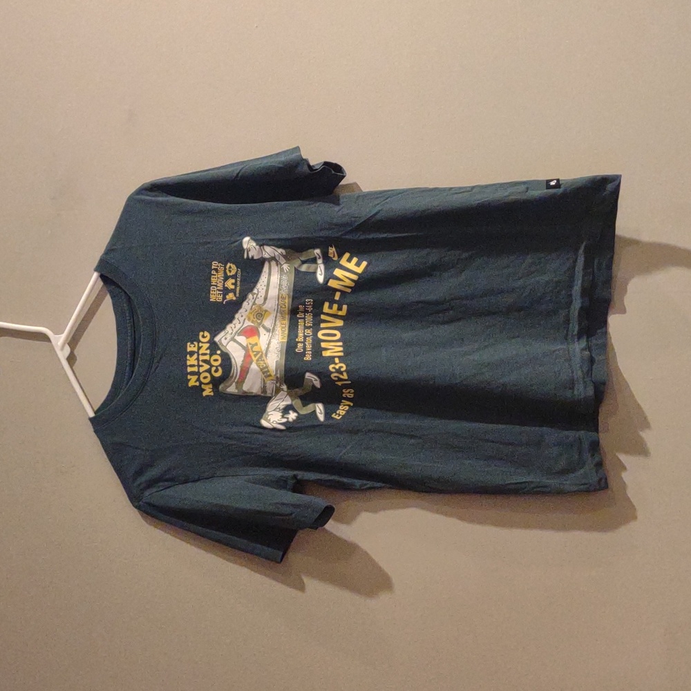 Nike Men's Small‎ Dark Teal Graphic T-Shirt